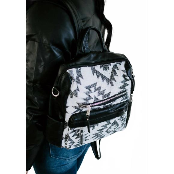 calvin klein black backpack leather Calvin Klein Men's Embossed Allover Emblem Logo Backpack in Black